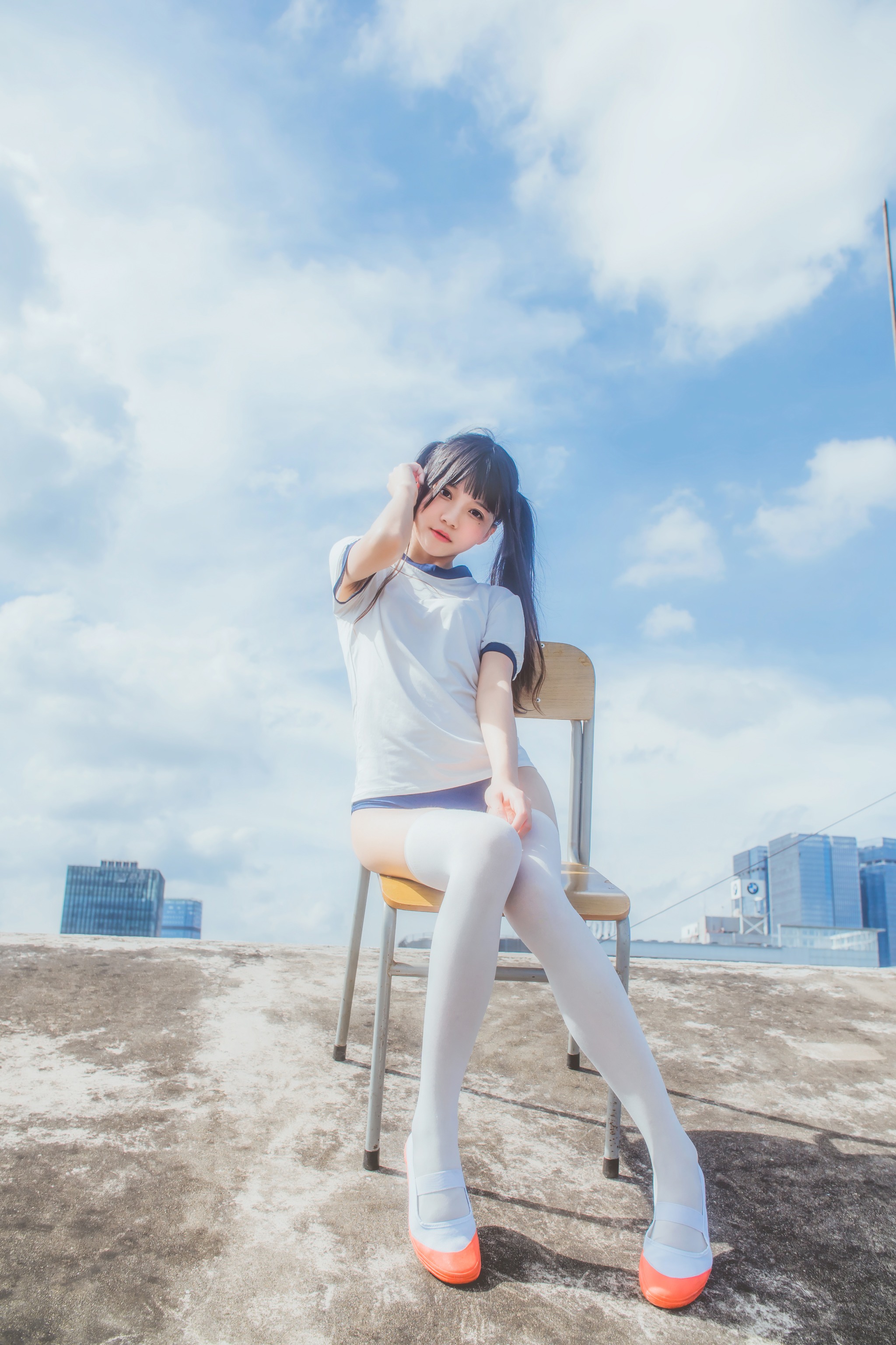 图片[1]-桜桃喵 – NO.008 未熟1 体操服 [24P]-XikXak